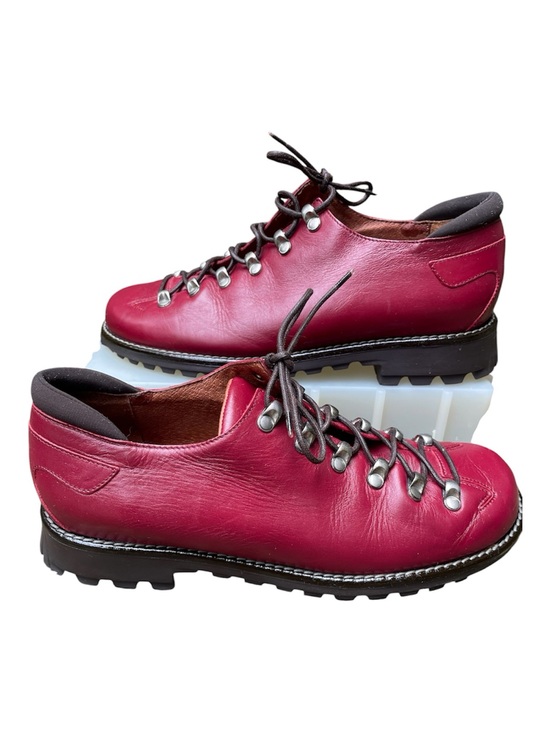 Donald J. Pliner Shoes - Donald Pliner Lace-Up Alpine Hiking Shoes Red - US W's Sz 8 Excellent cond ITALY